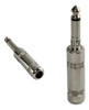 Conector Ficha Plug 6.3 6.5 Mono Macho Metal Cable X 2u Htec 0