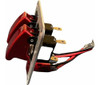 Llave De Un Punto Con Gatillo Doble Color Rojo On-off Panel 2