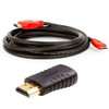 Cabo Hdmi Para Mini Hdmi + Adaptador - 15 Mts 0