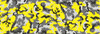 Adesivo Camuflado Amarelo Cinza Preto  1,50x0,50 0
