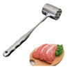 Dos Caras De Aluminio Oval Carne Mazo Martillo Ablandador Po 0
