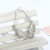 Par Ala Del Ángel 925 Plata Esterlina Moda Joyería Collar Ga 0