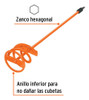 Batidor Mezclador Pintura 40 Cm De Taladro Truper Rev-8 4
