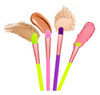 Set X 12 Pinceles Brochas Maquillaje Ushas Fluo 1