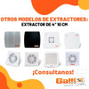 Extractor De Aire 4  100 Mm En Línea Baño/cocina Gatti Ven. 7 Extractor De Aire 4  100 Mm En Línea Baño/cocina Gatti Ven. 7
