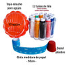 Kit De Costura Agujas E Hilos Portátil Con Estuche 2
