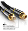 Cable Optico Audio Digital Mut 2m Mallado 2
