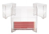 Soporte Lápices Librerías Comercios Transparente X3u 0
