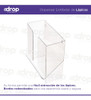 Soporte Lápices Librerías Comercios Transparente X3u 5