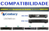 10x Controle Remoto Para Midia Century B3, B2, B1, C5, 7100 2