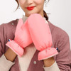 Luvas De Inverno Para Baixo Luvas De Inverno Para Baixo Rosa 3