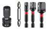 Adaptador 1/2 A 1/4 Llave Alto Impacto + Adaptdores P/tubos 0