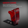 Boton Pulsador Switch On/off 12v 20a 3p Led C/tapa Rojo 2u 4