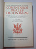 Antiguo Libro Comentarios Reales De Los Incas Emecé Ro 1287 0