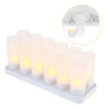 Base De Lâmpada De Vela Led 12 Unidades/conjunto Luz De Carr 5