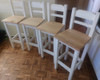 Mesa Desayunador Con 4 Banquetas Madera 3