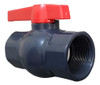 Llave De Paso Válvula Esférica Plástica Pvc 1½´ Para Agua 4