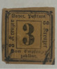 Sello Correo Alemán Baviera 1862 Estampilla De Colección 3