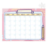 Planner Calendario Pizarra  + Marcador Con Borrador 0 Planner Calendario Pizarra  + Marcador Con Borrador 0