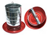 Kit 5unds Bebedouro Pendular + Comedouro 5kg Frango/galinha 4