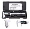 Vernier De Acero Inoxidable Calibre Electrónico Digital 6 Pu 0