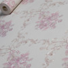 Papel De Parede Vinilico Lavavel Arabesco Rosa Creme 10m 3