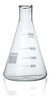 Kit Erlenmeyer 2000ml 3000ml E 5000ml Boca Estreita Graduado 3