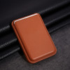 Billetera/soporte Magsafe Tarjetero Color Marron Para iPhone 1