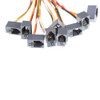 10pcs 616e 4p4c Rj11 Hembra Conector Adaptador Con 4 Cables 3 10pcs 616e 4p4c Rj11 Hembra Conector Adaptador Con 4 Cables 3