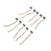 10pcs 616e 4p4c Rj11 Hembra Conector Adaptador Con 4 Cables 4 10pcs 616e 4p4c Rj11 Hembra Conector Adaptador Con 4 Cables 4