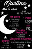 Pizarra Poster Luna Editable 1