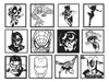 Pack Vectores Corte Laser - 110 Cuadros Deco - Superheroes 2