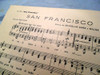 San Francisco, Gus Khan, Kasper, Clark Gable Partitura 1