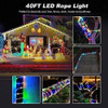 Ollivage Cuerda De Luz Led Con Pilas 4
