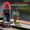 Alicate Amperímetro Digital Inteligente Cat Ii Max 600v 3