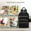 Mochila Para Pañales, Bolsa De Pañales Esenciales 6