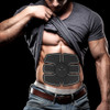 Cinto De Fitness Corporal Recarregável Ems Para Tonificar Os 2