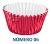 200 Forminhas Laminadas Vermelha Número 6 Brigadeiro Doces 1 200 Forminhas Laminadas Vermelha Número 6 Brigadeiro Doces 1