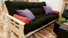 Futon Sillon Cama  3 Cuerpos Mas Colchon Fadimar 1