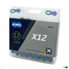 Corrente Kmc X12 Aurora Rainbow 126 Elos 12v 1x12v Mtb Speed 0