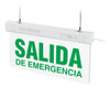 Cartel Luminoso Salida De Emergencia Señalizador Cuota3 0