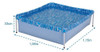 Piscina Infantil 400 Litros Quadrada Criança Mor Armação 5