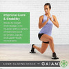 Discos Deslizantes Gaiam Core - Deslizadores De Entrenamient 1