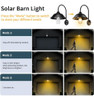 ~? Ufelizor Solar Barn Light Solar Wall Mount Light Luz Retr 1