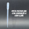Pipeta Pasteur Descartável 3ml Não Estéril 500 Unidades 3