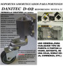Soporte Amortiguado Para Portón Rueda Giratoria Danitec D-02 3