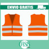 Chaleco Tela Refractario Alta Visibilidad Epp Profesional 1