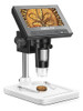 Microscopio Digital Lcd Aumento 50-1000x 8 Luz Led Ajustable 0