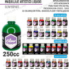 Maquillaje Glow Oro Metalizado Artistico 250cc Teatral 1