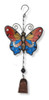 Móvil Mariposa. Metal Y Vidrio. Con Campana. 3 Colores 1